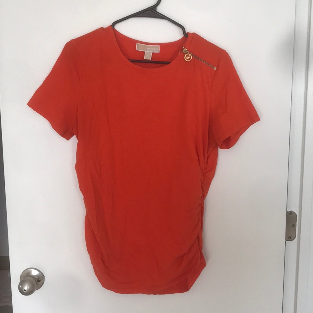 Orange Michael Kors top